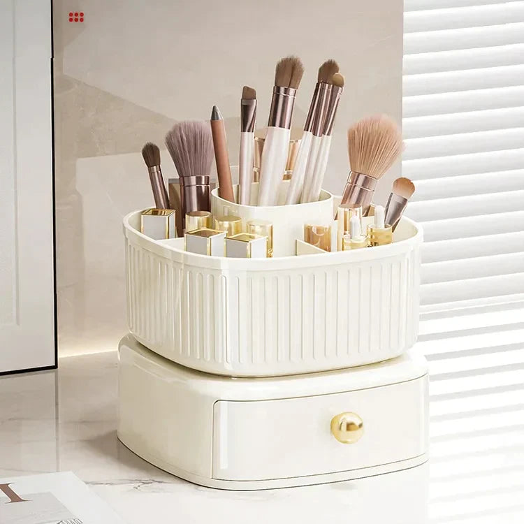 Double Rotating Makeup Brush Organizer（50% OFF）